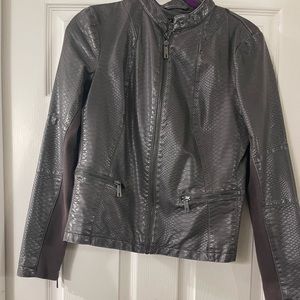 Kenneth Cole Faux Leather Jacket